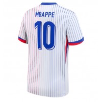 Francúzsko Kylian Mbappe #10 Vonkajší futbalový dres ME 2024 Krátky Rukáv
